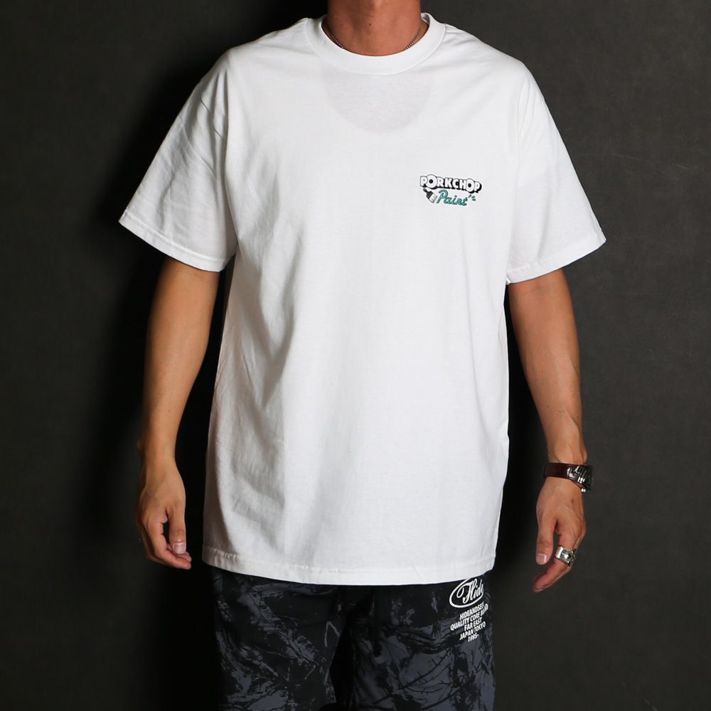 PORKCHOP - PCP PORK TEE - WHITE / ショートスリーブTシャツ