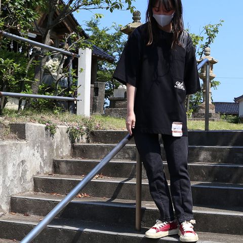 VICTIM×Maison MIHARA YASUHIROコーディネート(女性モデル167cm)