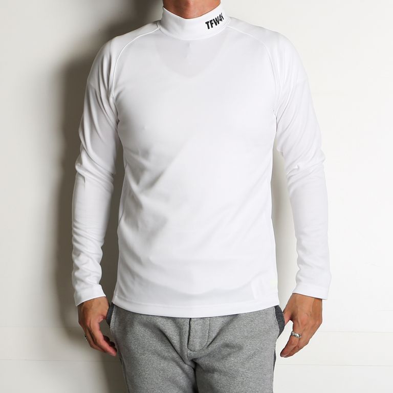 TFW49 - L/S MOCKNECK SIDE MESH T / モックネック サイドメッシュTシャツ / T102220014 |  chemical conbination