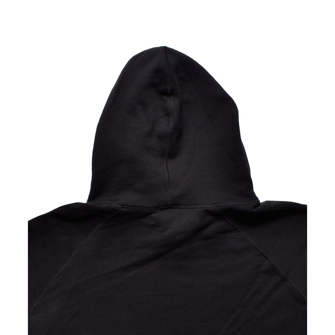 Fire Pattern Cutoff Sleeve Big Hoodie / 2308-6004