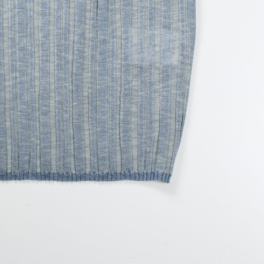 "RIB KNIT" T-SHIRTS / サマーニット Tシャツ / TA23SS-KN150