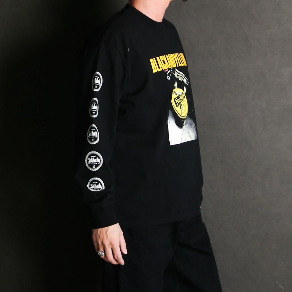 GREASER L/S TEE - BLACK / ロングスリーブ Tシャツ / 26'RTC-0202