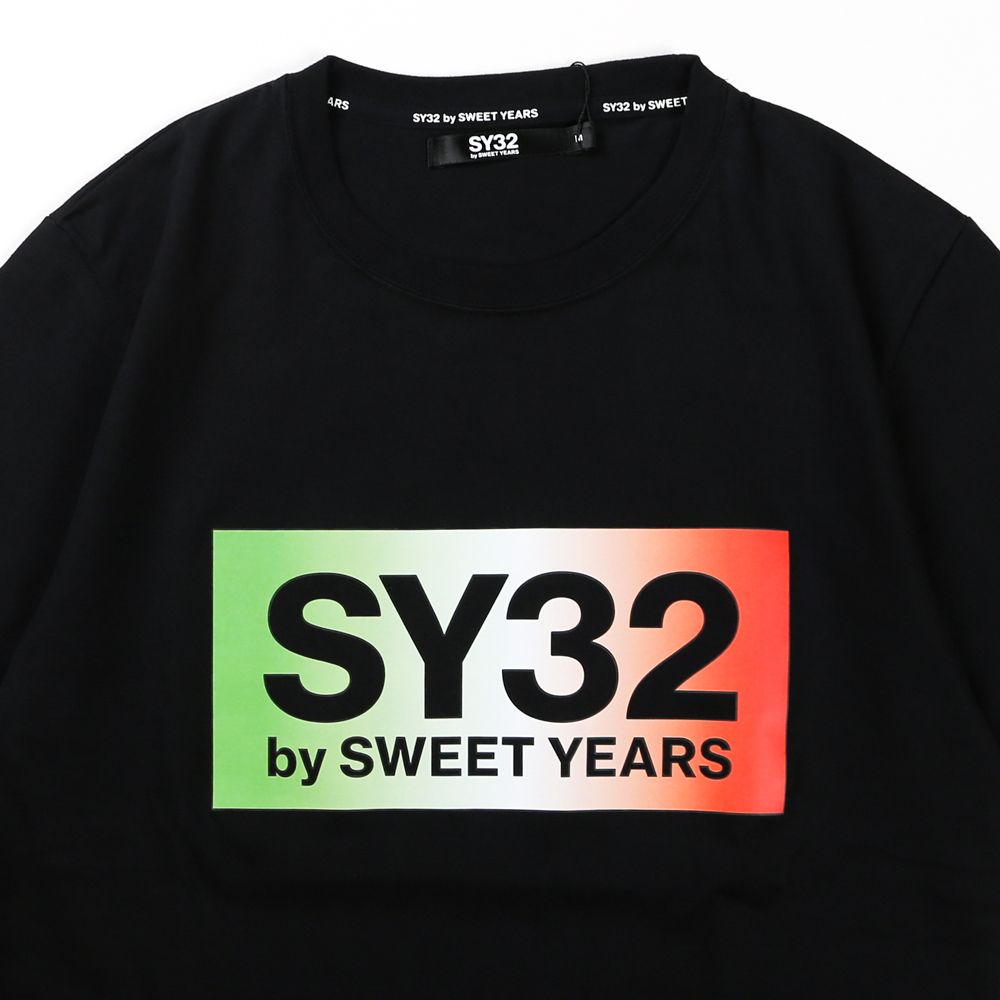 SY32 by SWEET YEARS - FLASH COLOR BOX LOGO TEE / Tシャツ / 12039J