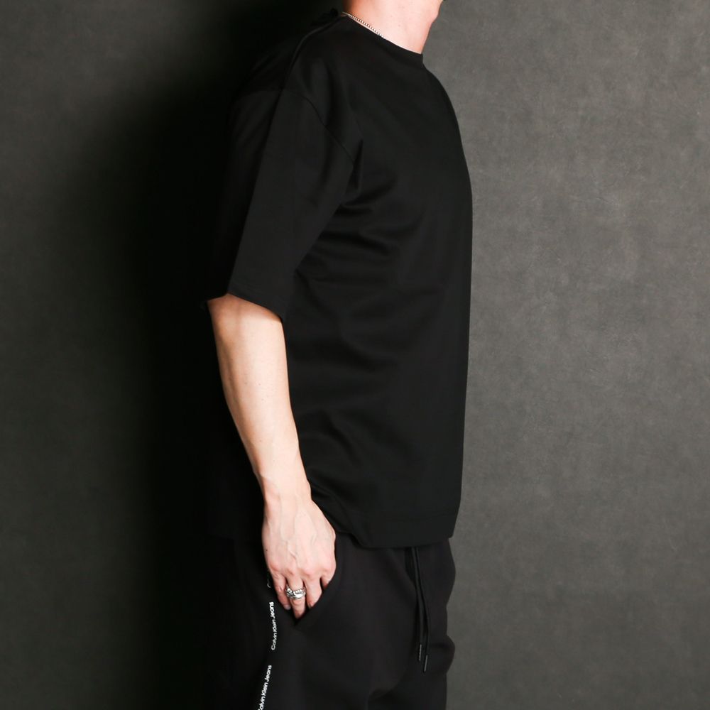 SILKETE HALF SLEEVE RELAX T-SHIRTS / シルケット 5分袖Tシャツ  / UST-22022
