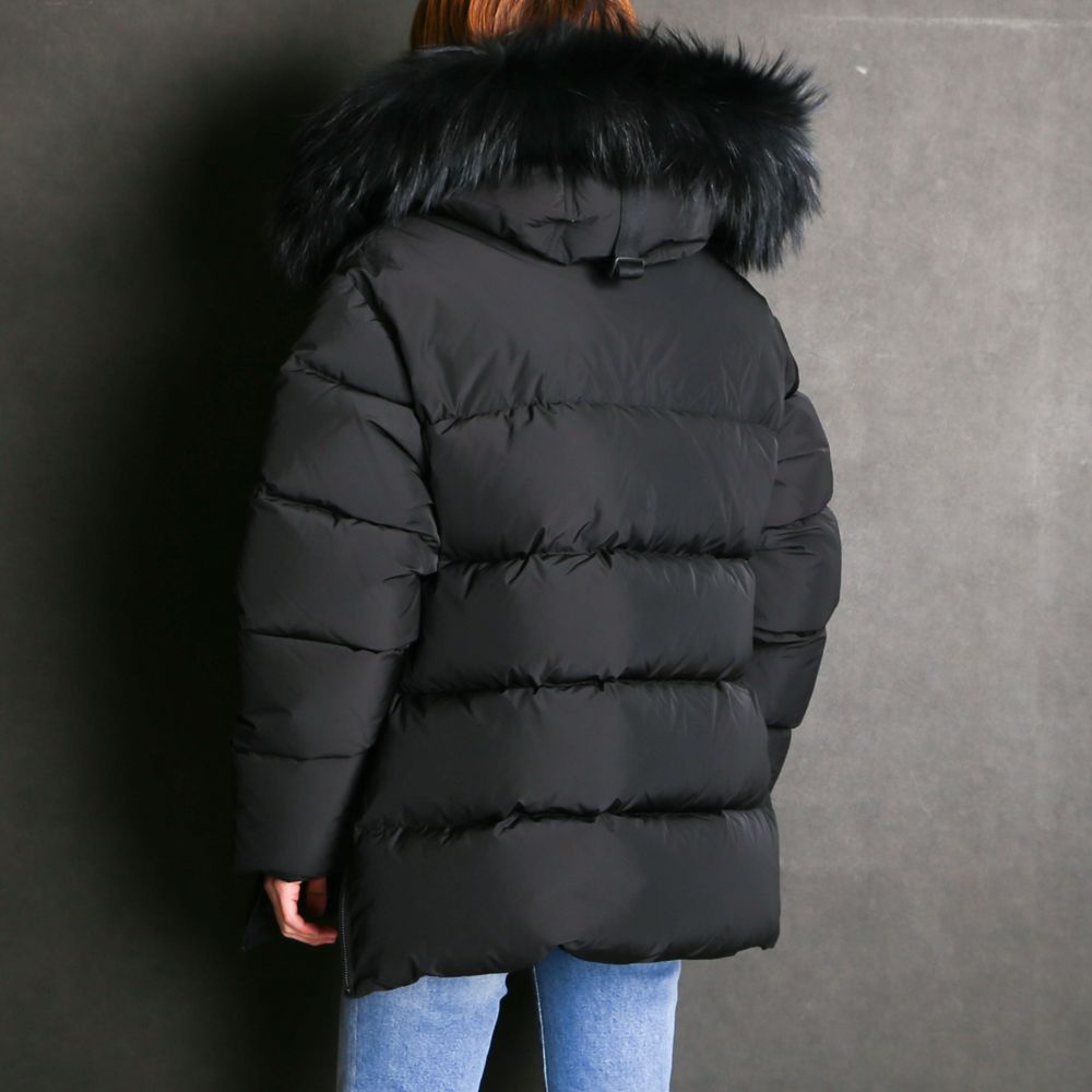 【レディース】 Down Jacket With Fur / ファー ダウンジャケット / S75AM0784/S53141