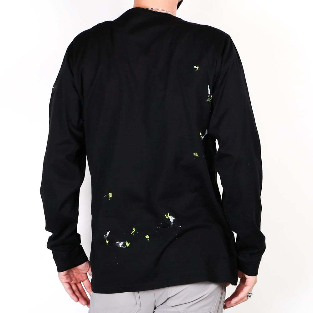 PAINT LONG TEE / ペイント ロングスリーブTシャツ / RC17-T-001