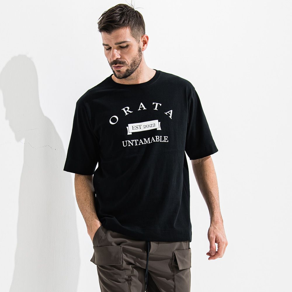 vintage college crew T / オーバーサイズ カレッジTシャツ / OR2-T-001