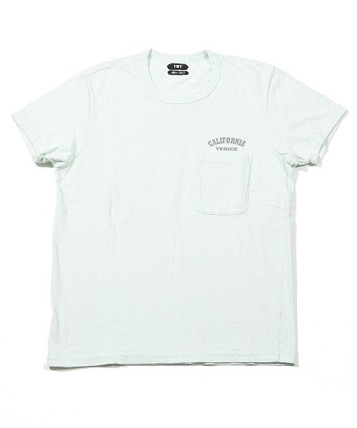 TMT - S/SL RAFI JERSEY POCKET TEE(GIRL PHOTO) / プリント ポケットT 