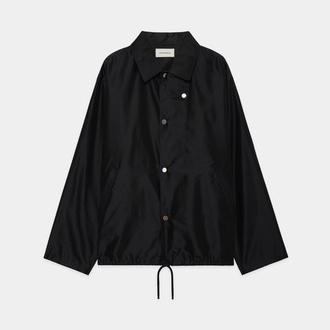 COACH JACKET Ⅲ - BLACK / シルクタフタ - コーチジャケット / A26A12BL02C