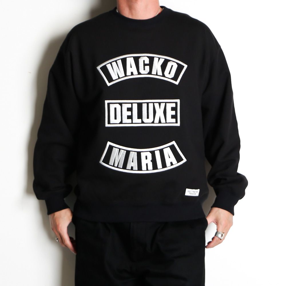 DELUXE - WACKO MARIA × DELUXE / CREW - GRAY / 24SDWM2000 