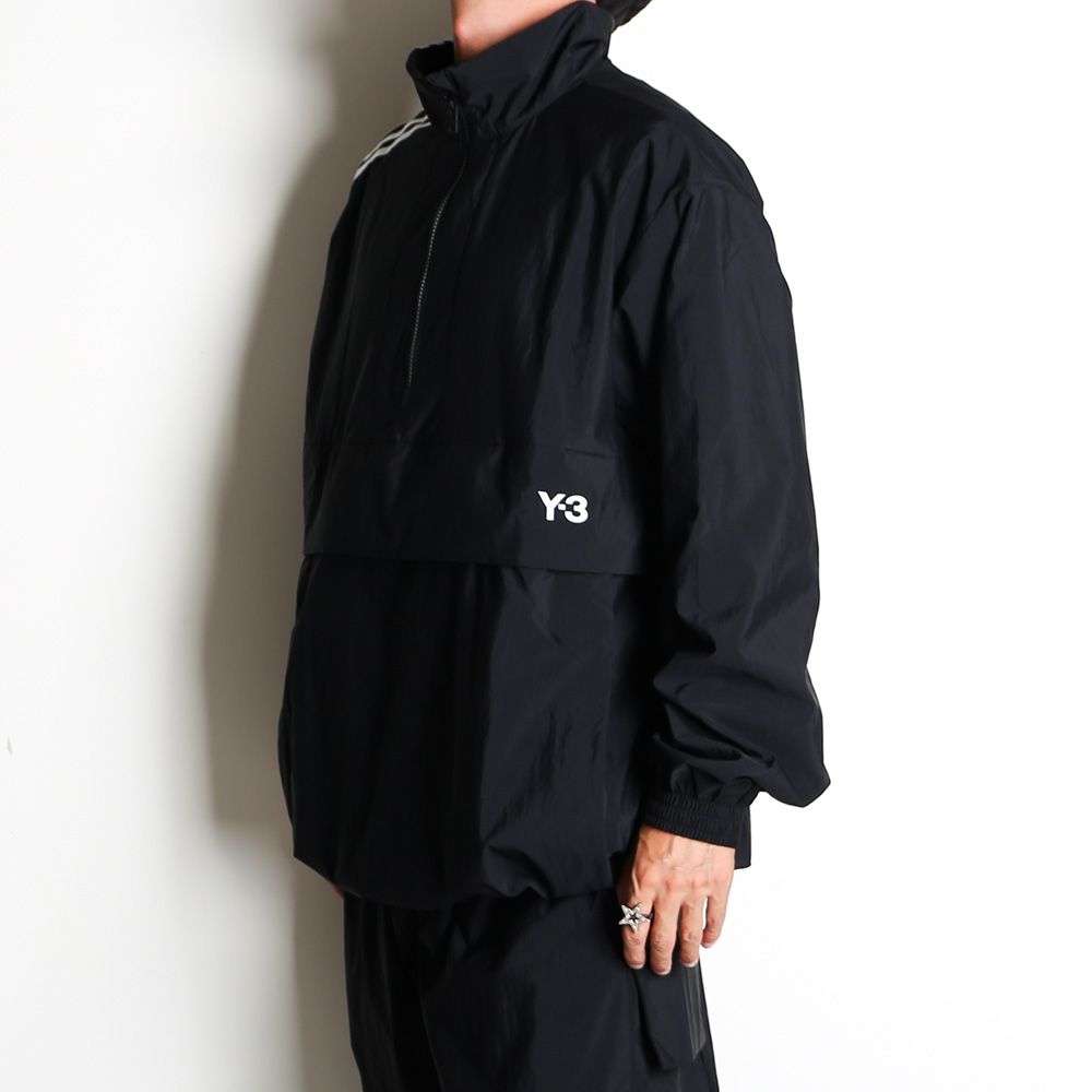 Y-3 - 3S NYL HZ - BLACK / ナイロン ハーフジップジャケット / JD9796 | chemical conbination