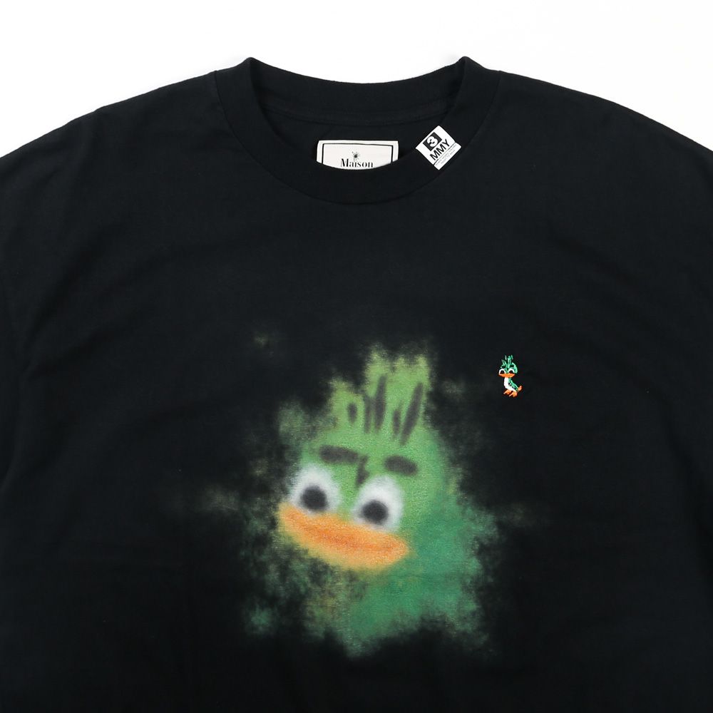 Leon Printed Tee - BLACK / レオン プリンテッド Tシャツ / J16TS861