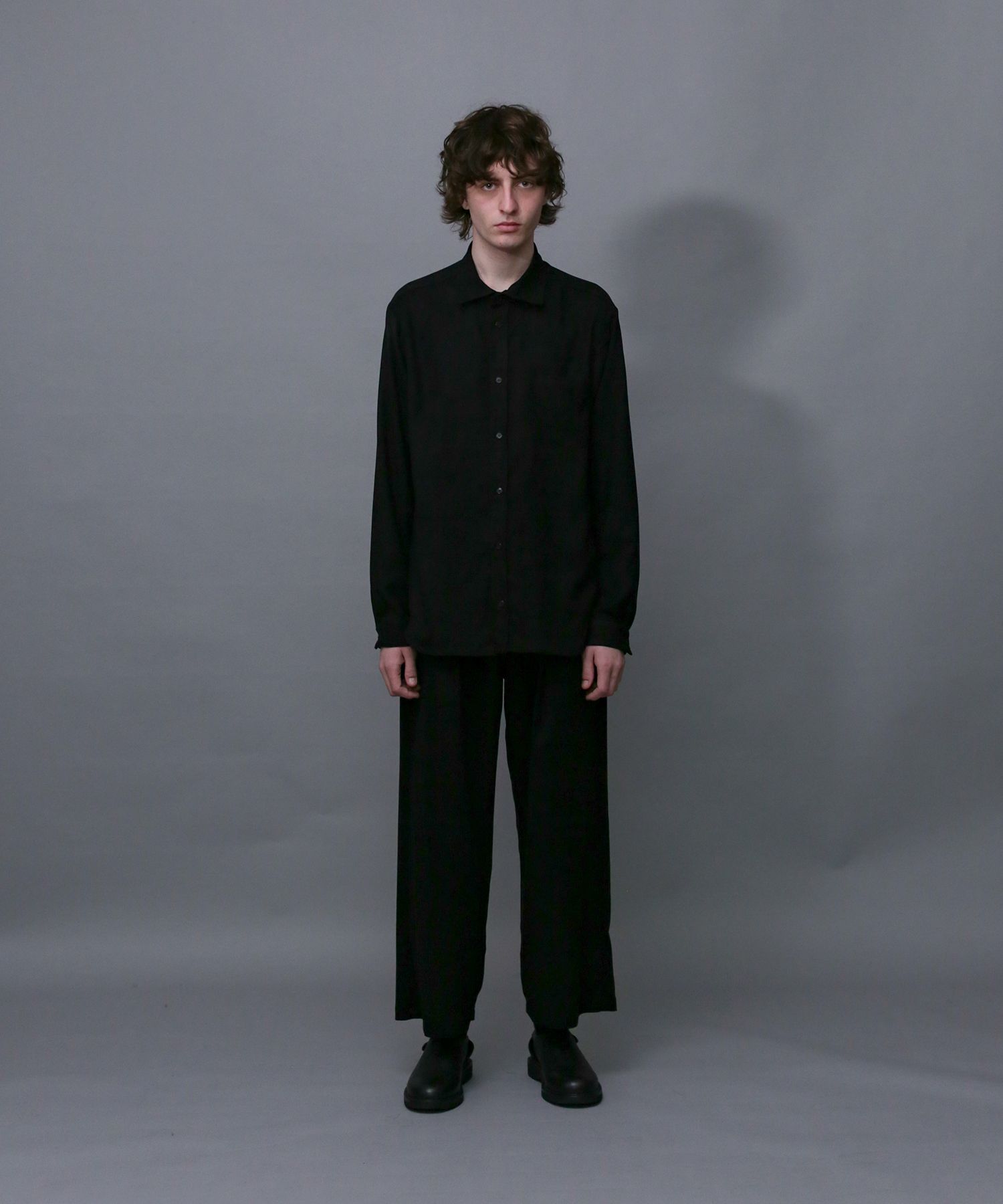 ECO SUEDE SH / エコスエード プレーンシャツ / 379207