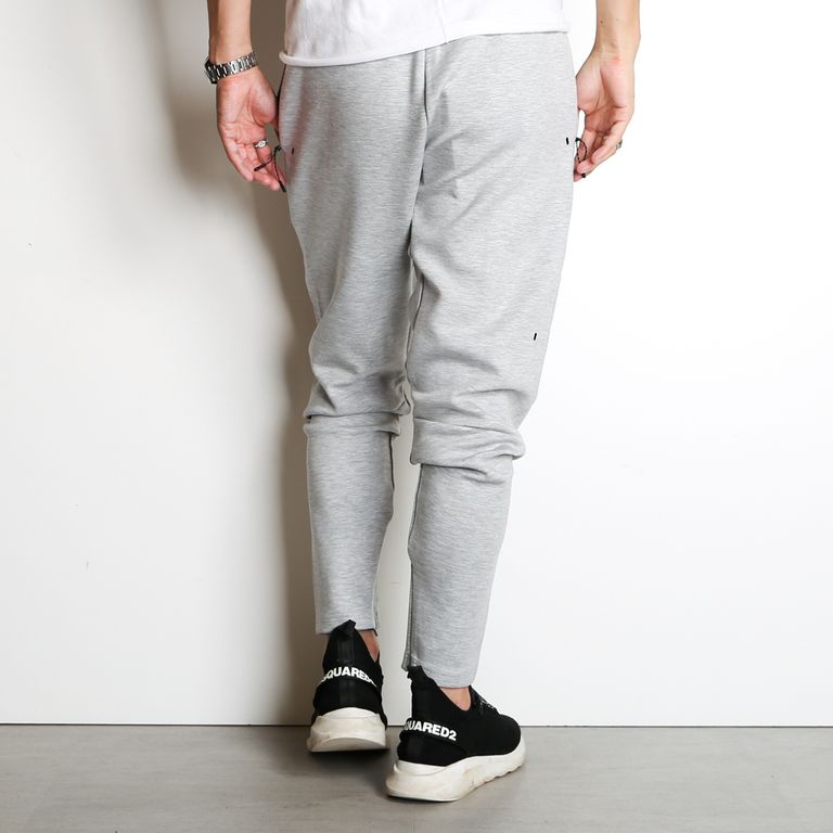 1PIU1UGUALE3 RELAX - TECH HEM LOGO LONG PANTS / テックスウェットパンツ / USB-22085 |  chemical conbination