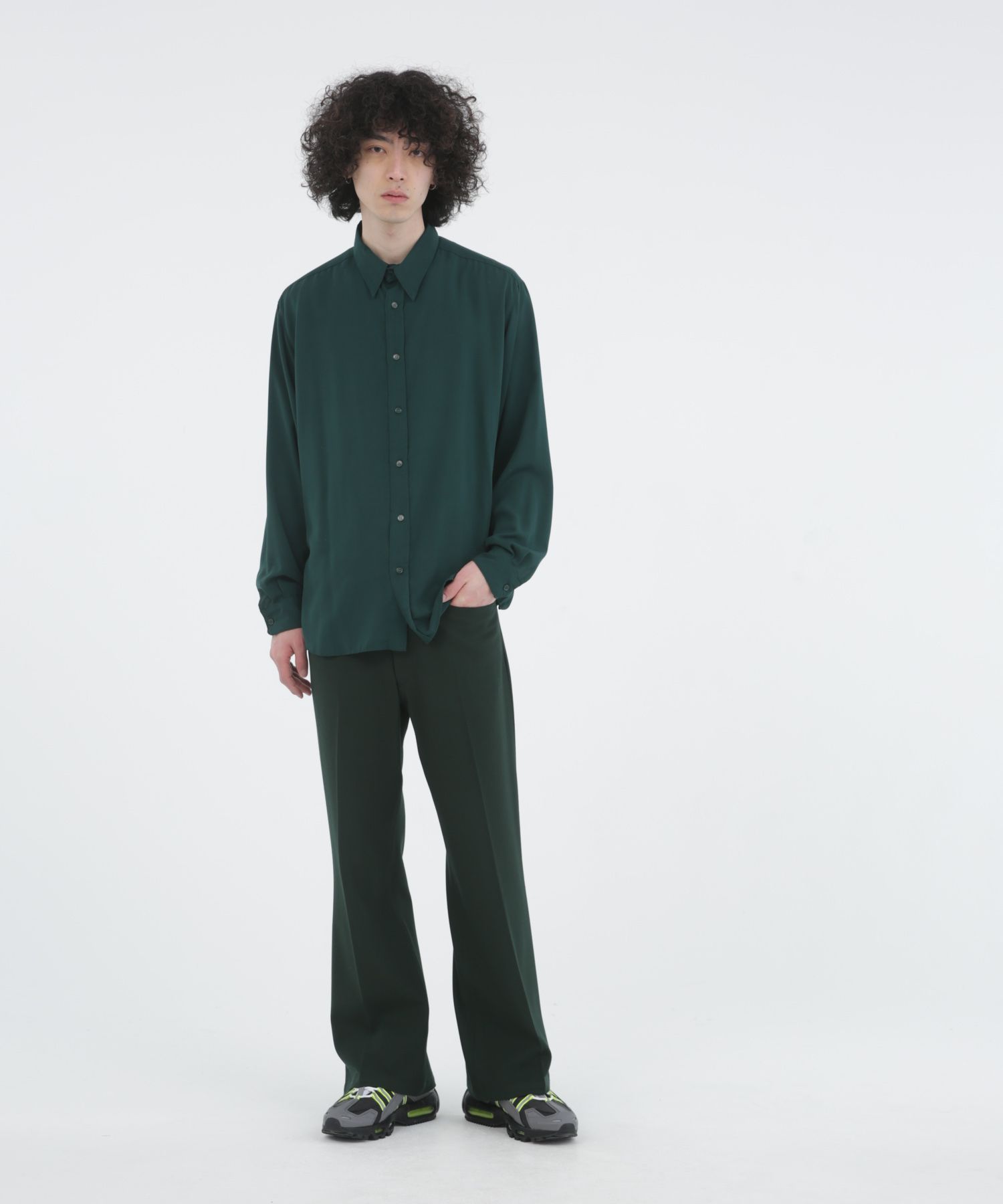 T/RAYON TWILL SH / レギュラー シャツ / 378207