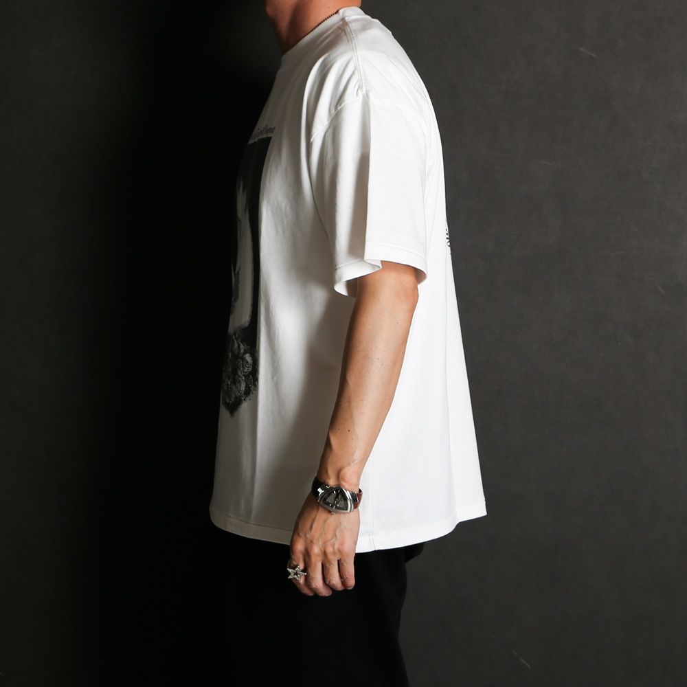 “SWEET SMILE” Tee T/C - WHITE / グラフィック Tシャツ / G16TS096