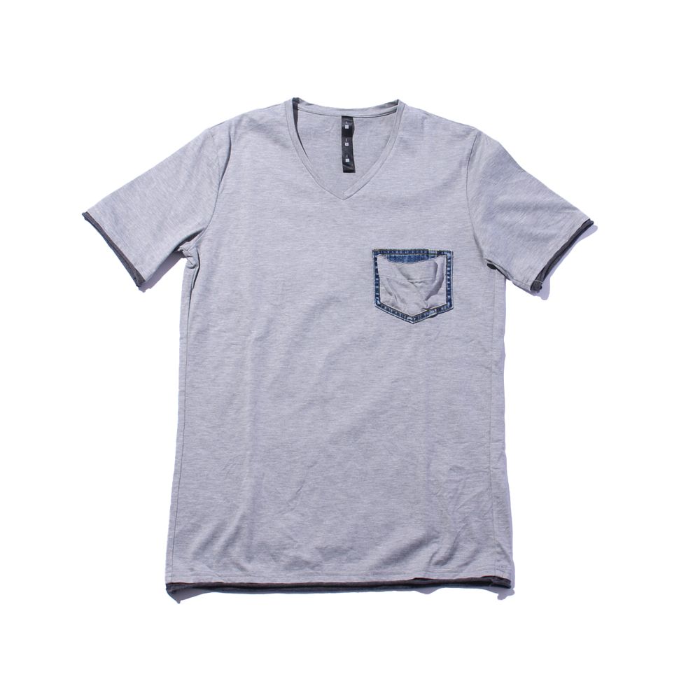 denim pocket-T / デニムポケット カットオフTシャツ / 7943 lj91t