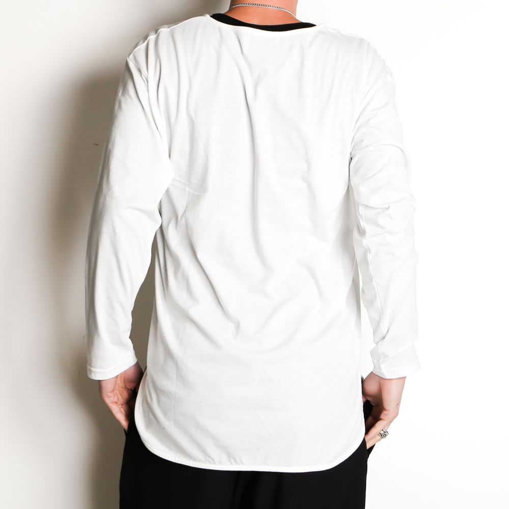 LAYERED LONG CS / レイヤード ロングカットソー / 179101