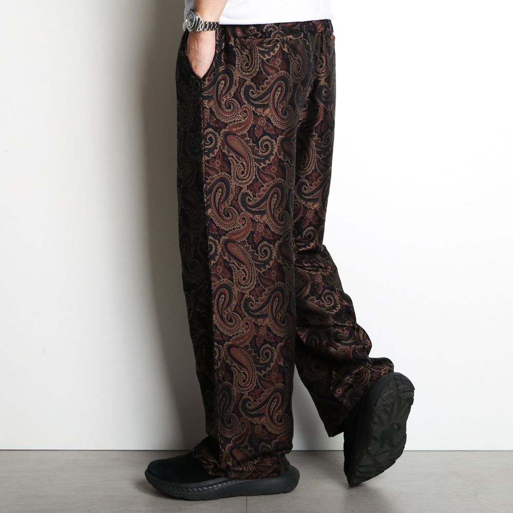 superNova. - Relax easy pant - Paisley jacquard / イージーパンツ