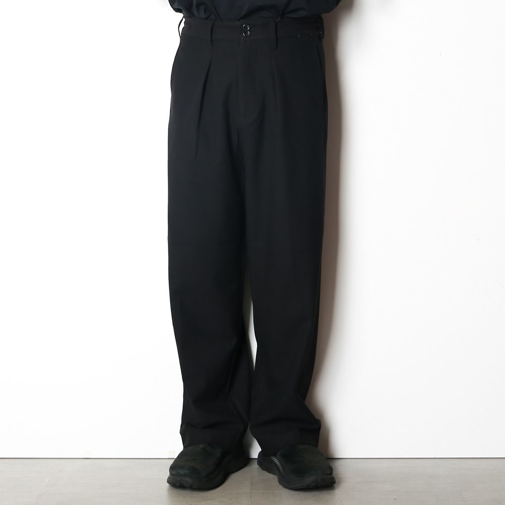 WARM SLACKS - BLACK / スラックス / VTM-26-P-118