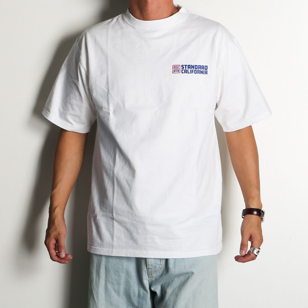 SD Heavyweight Jeff Logo T - White / Tシャツ / TSOAK100