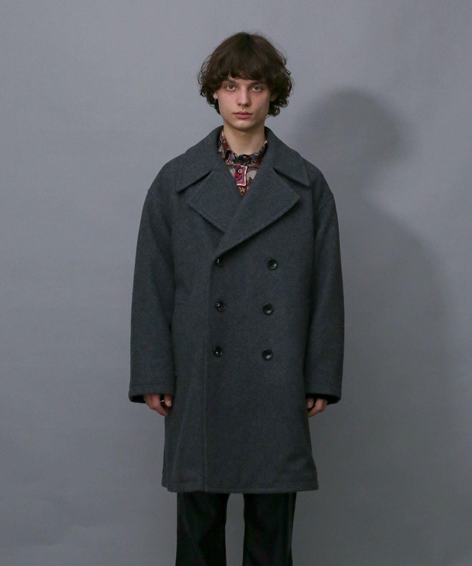 Iroquois - MELTON OVERSIZE P-COAT / メルトン オーバーサイズ コート