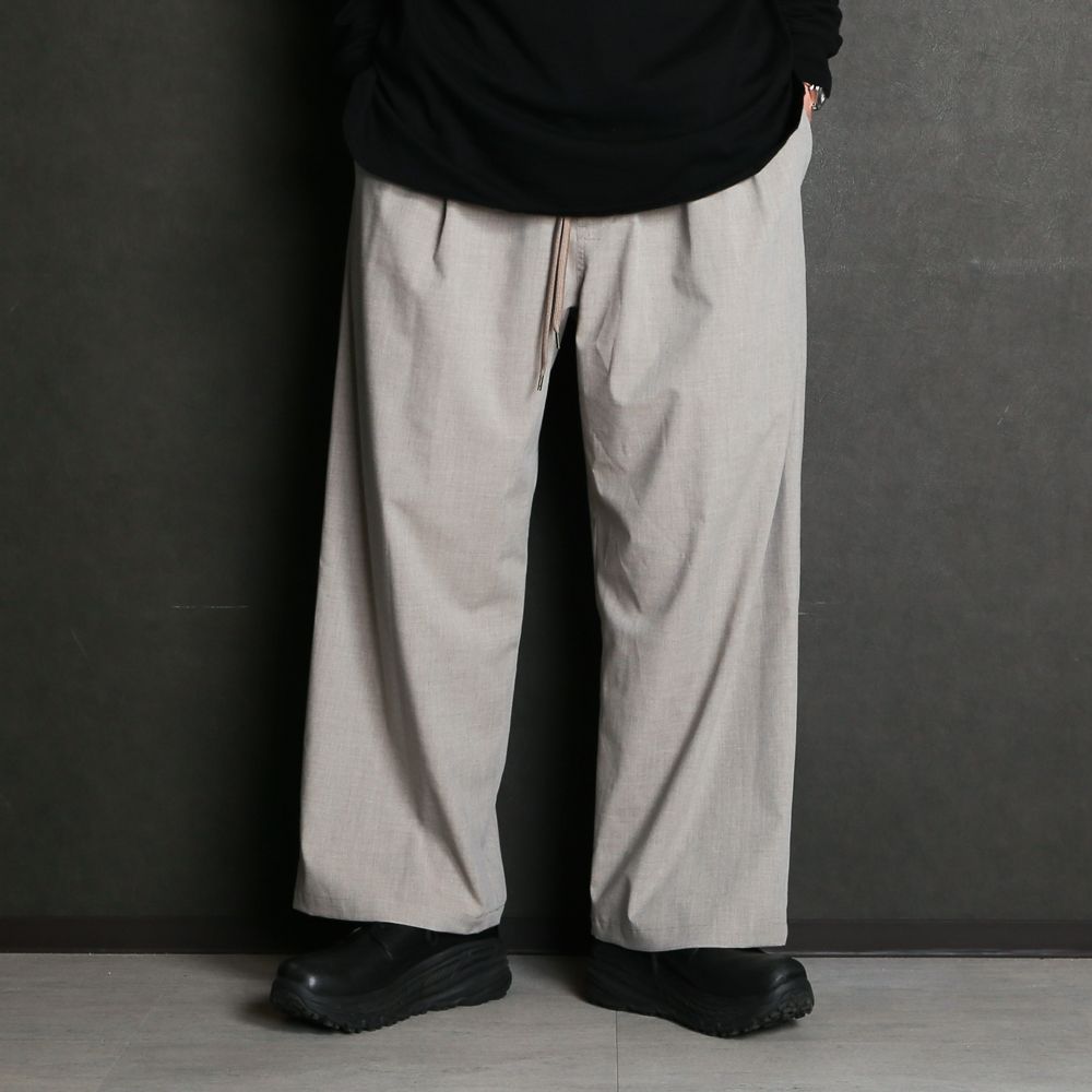 T/R SZ 2TUCK WIDE PT / 2タックワイドパンツ / 479116