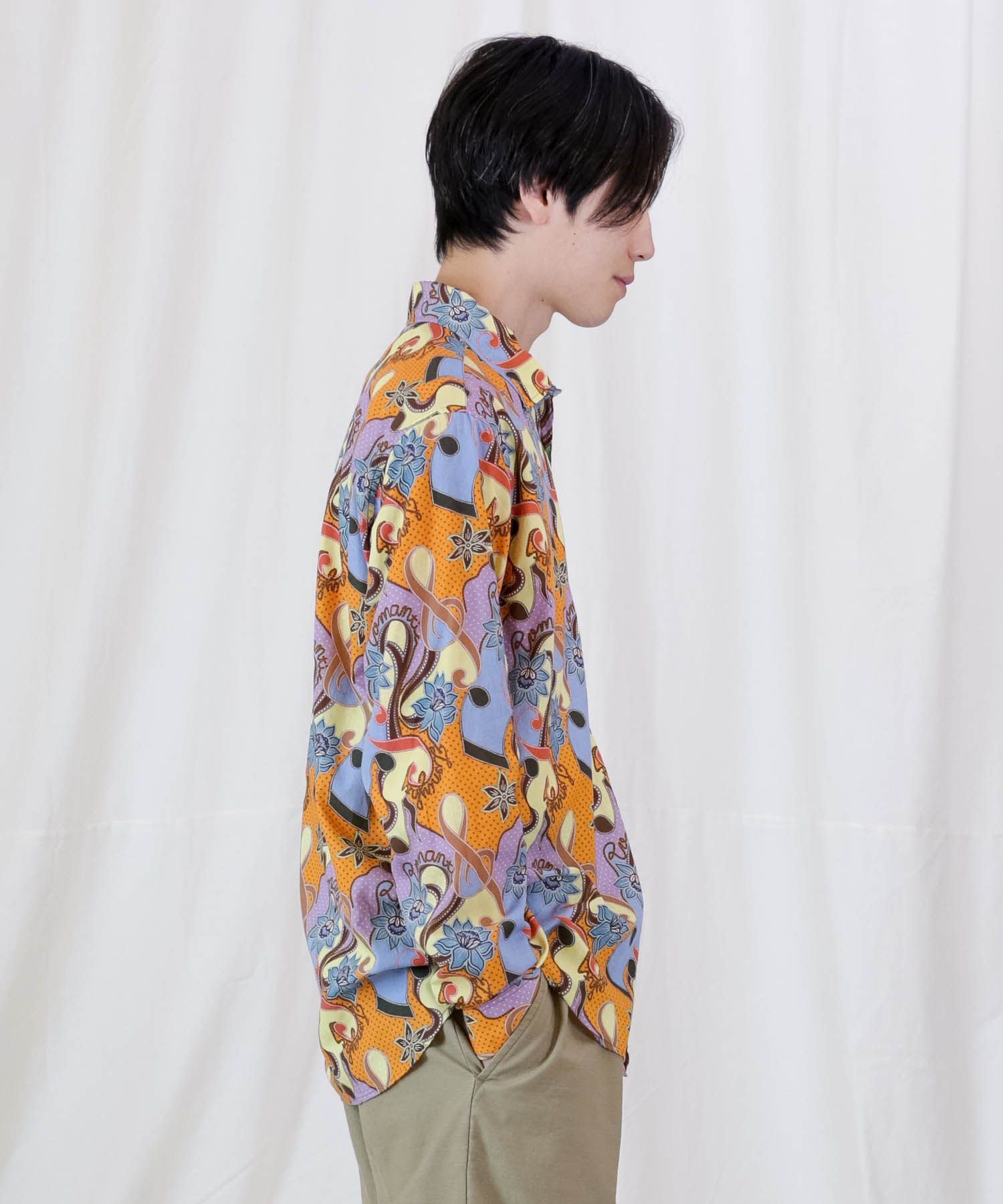 ROMANTIC-TONIGHT L/S SH / グラフィック シャツ / 379104