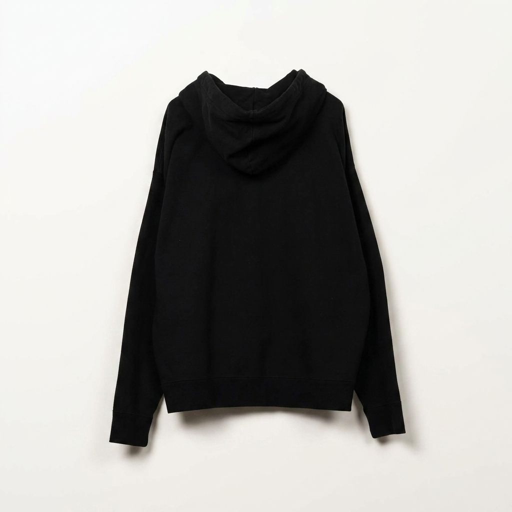 Leon Printed Hoodie - Black / レオン プリント フーディー / J17HD781