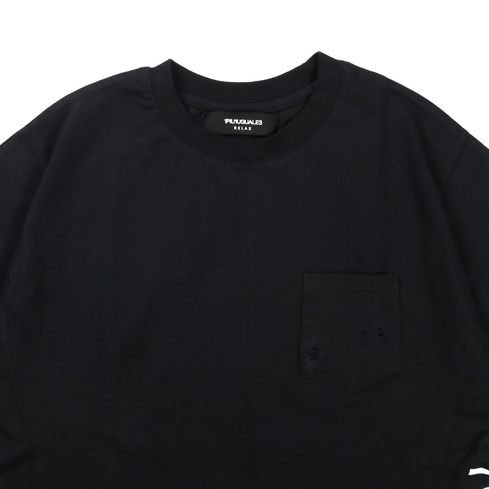 SIDE LOGO POCKET T-SHIRTS /  サイドロゴポケット Tシャツ  / UST-22019