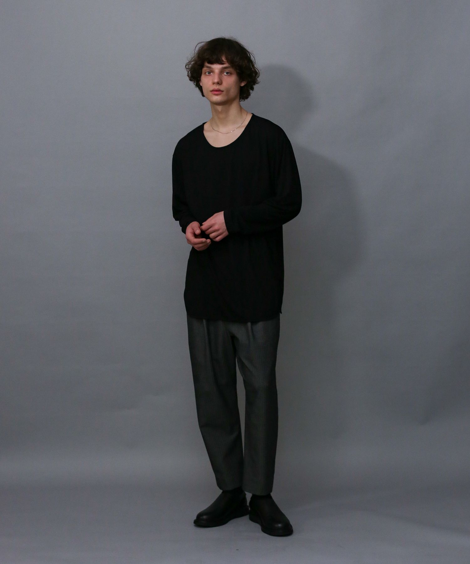 LAYERED LONG CS / レイヤード ロングカットソー / 179201