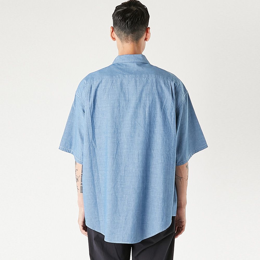 × BIG MAC /  HALF SLEEVE SHIRT - BLUE / 2261-SH60-027
