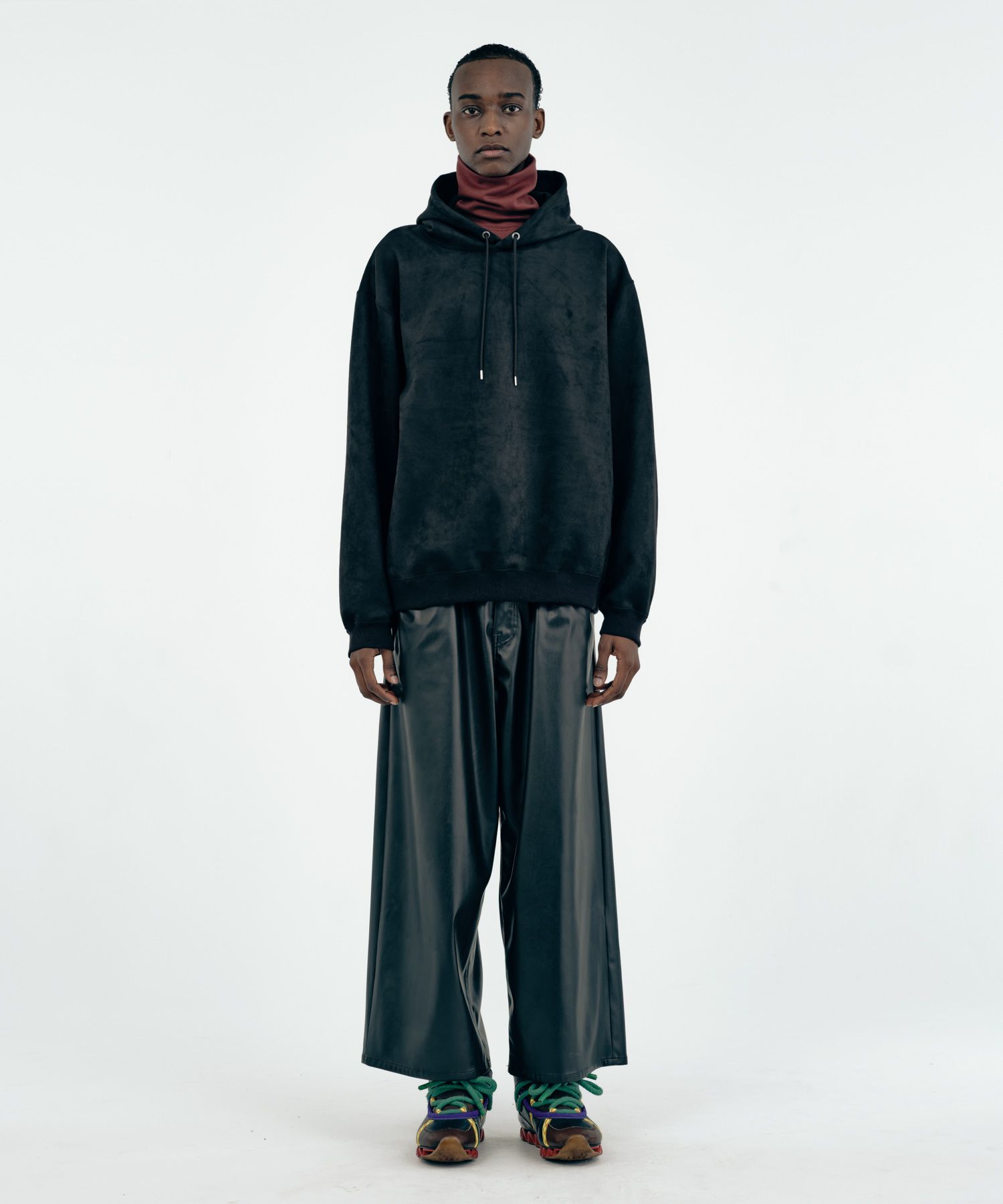TECH KNIT SUEDE HOODIE / ダンボールスエード フーディー / 178203