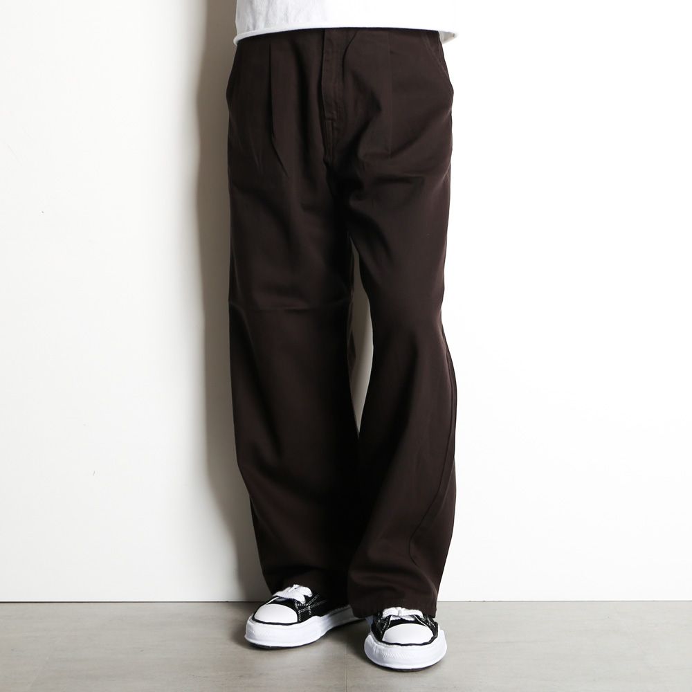 Katsuragi wide jeans / ワイドデニム - コットンドリルツイル / SNJ-39B