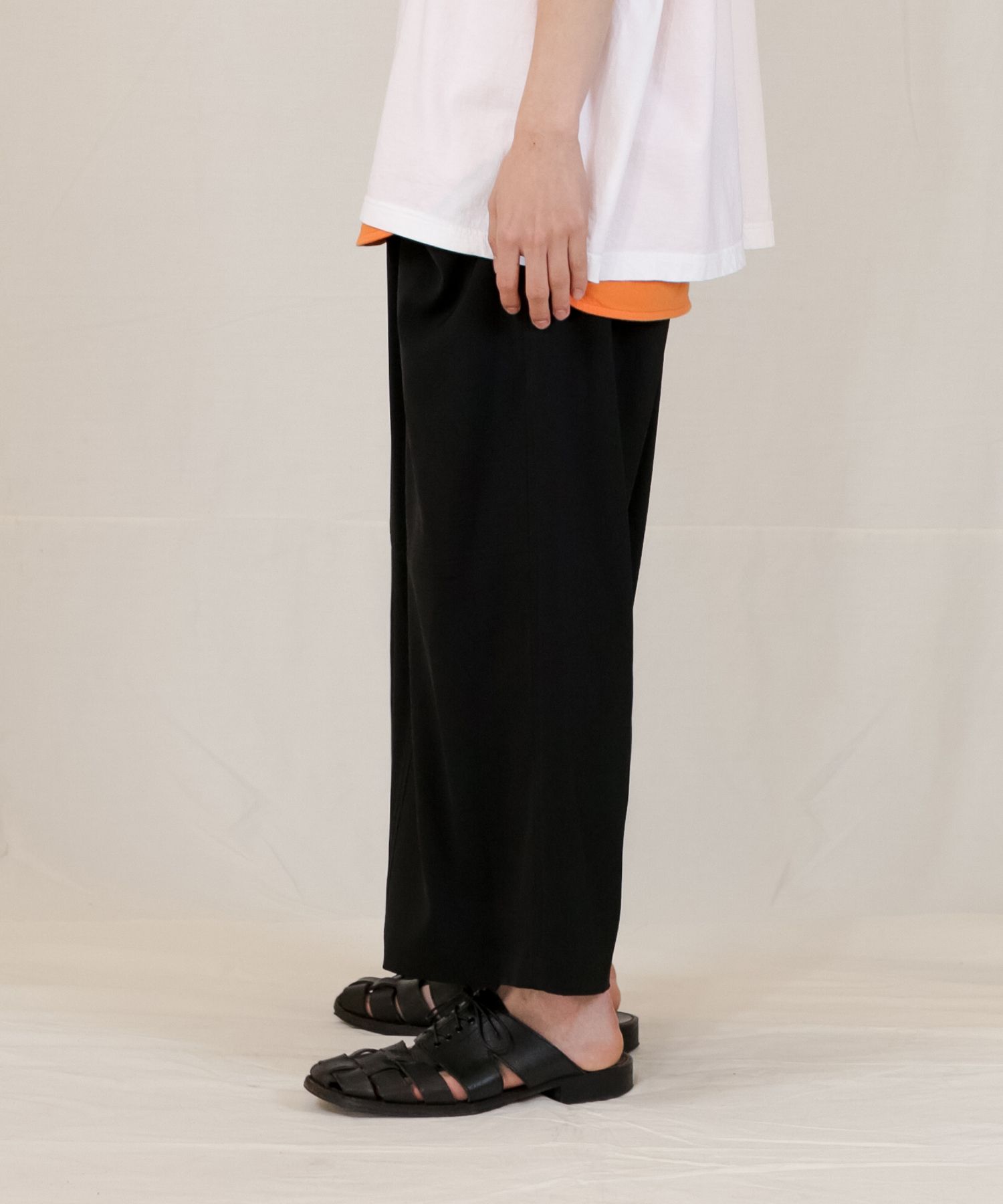 NOIE DESIGN SEAM WIDE PT / ワイドパンツ / 479118
