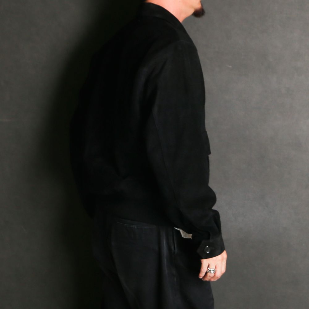 WACKOMARIA × STIE-lo × MINEDENIM / Suede Leather Jacket - BLK / MDSL-WM-BL01
