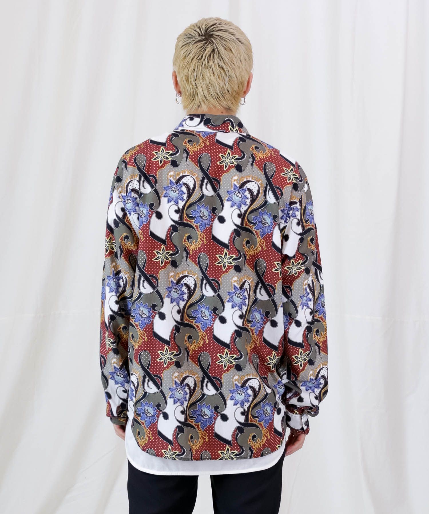 ROMANTIC-TONIGHT L/S SH / グラフィック シャツ / 379104