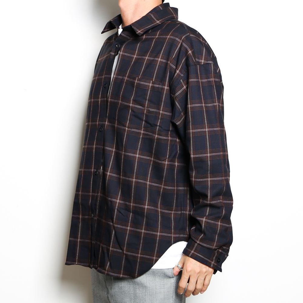 N.HOOLYWOOD - 【ラスト1点-サイズ40】 L/S SHIRT / 1202-SH04-032