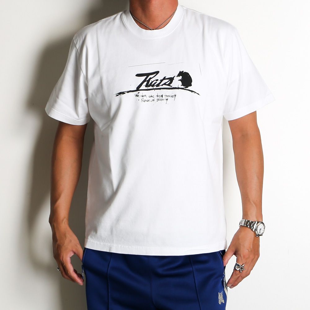 SCRIPT LOGO WAY OF LIFE TEE - WHITE / Tシャツ / 24'SPT-0802