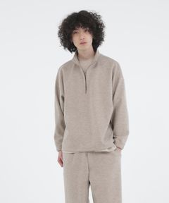DOUBLE FACE JERSEY HALF ZIP / ハーフジップ プルオーバー / 178204