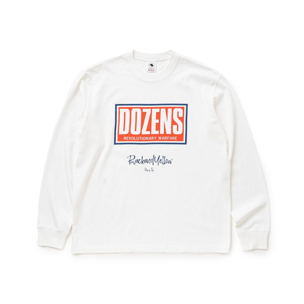 FRAME DOZENS L/S TEE - WHITE / ロングスリーブ Tシャツ / 26'RTC-0302