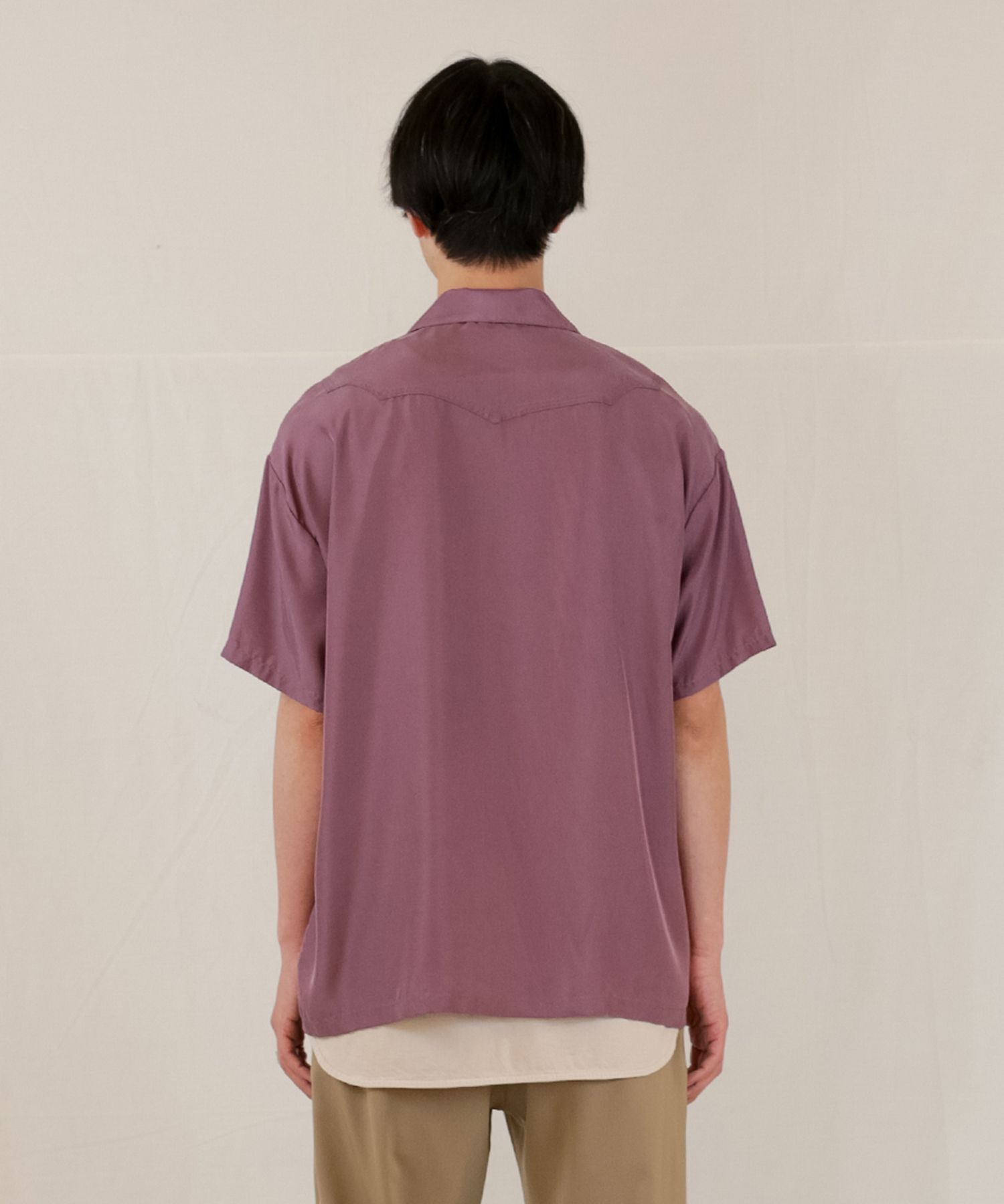 Iroquois - CU TWILL WESTERN H/S SH / ウエスタンヨーク シャツ / 379115 | chemical  conbination