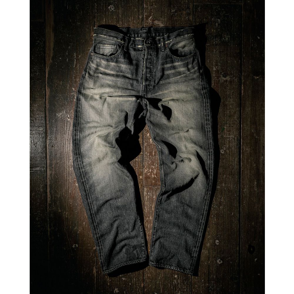 MVC type-XX denim pants (used washed) - Black / デニムパンツ / MVC-PT04