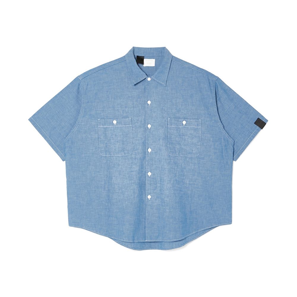 × BIG MAC /  HALF SLEEVE SHIRT - BLUE / 2261-SH60-027