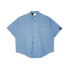 × BIG MAC /  HALF SLEEVE SHIRT - BLUE / 2261-SH60-027