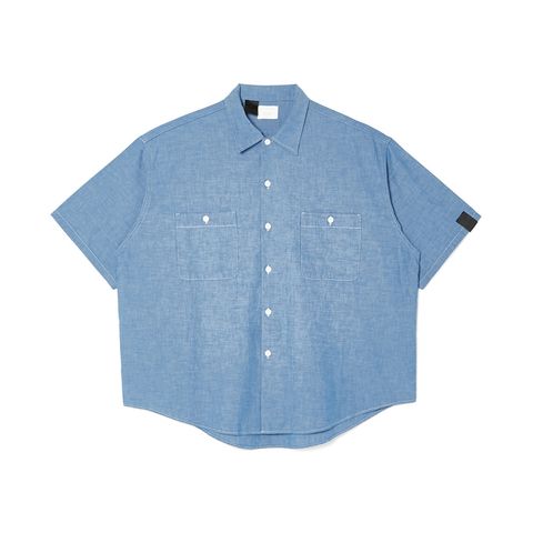 × BIG MAC /  HALF SLEEVE SHIRT - BLUE / 2261-SH60-027
