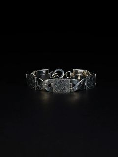 Engraved Link Bracelet / ブレスレット / RX-614