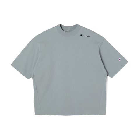 × Champion / CREWNECK T-SHIRT - L.BLUE / C8-B360