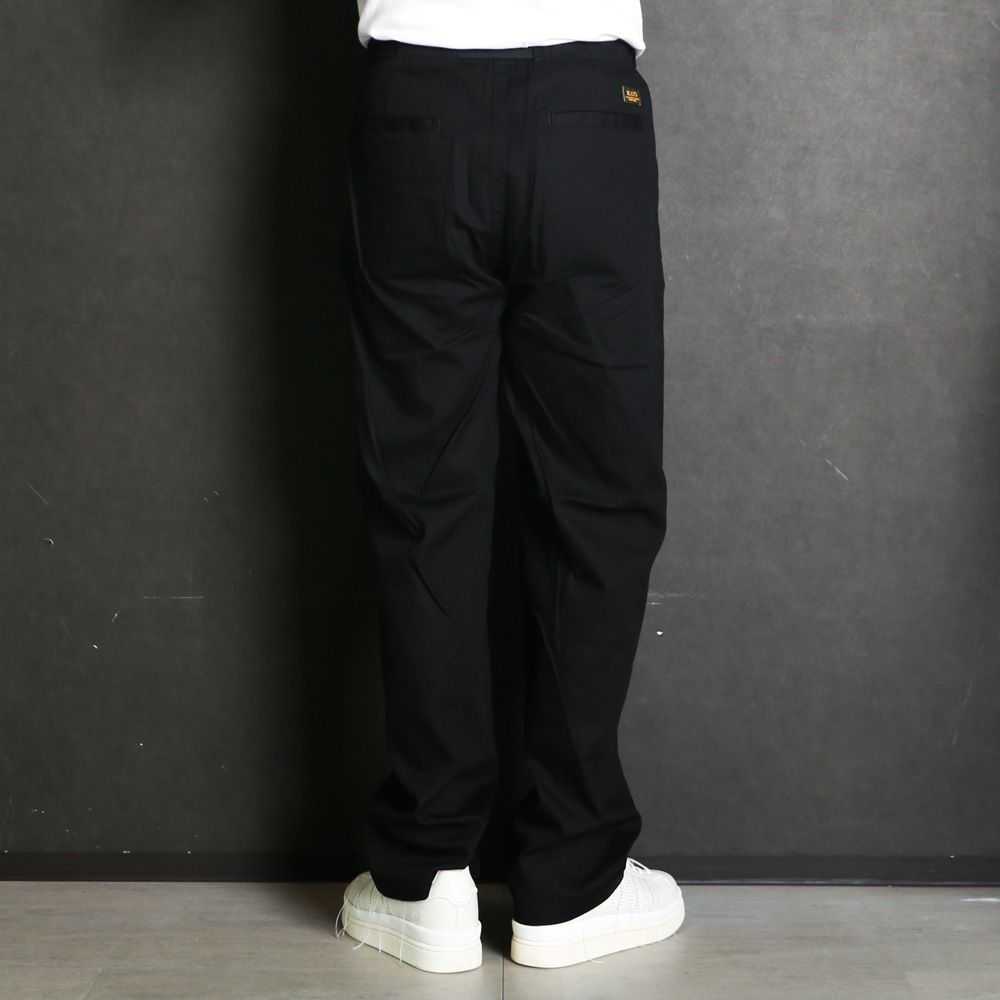 COTTON EASY PANTS - BLACK / コットンイージーパンツ / 26'RP-0313