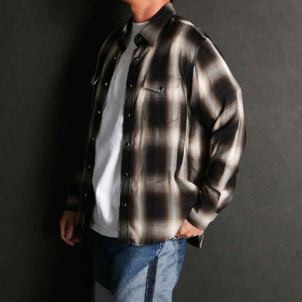 R.Plaid Western SH - BLT / 2604-5001